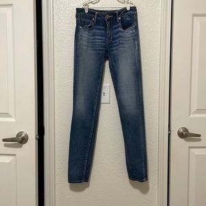 American Eagle, skinny stretch jeans